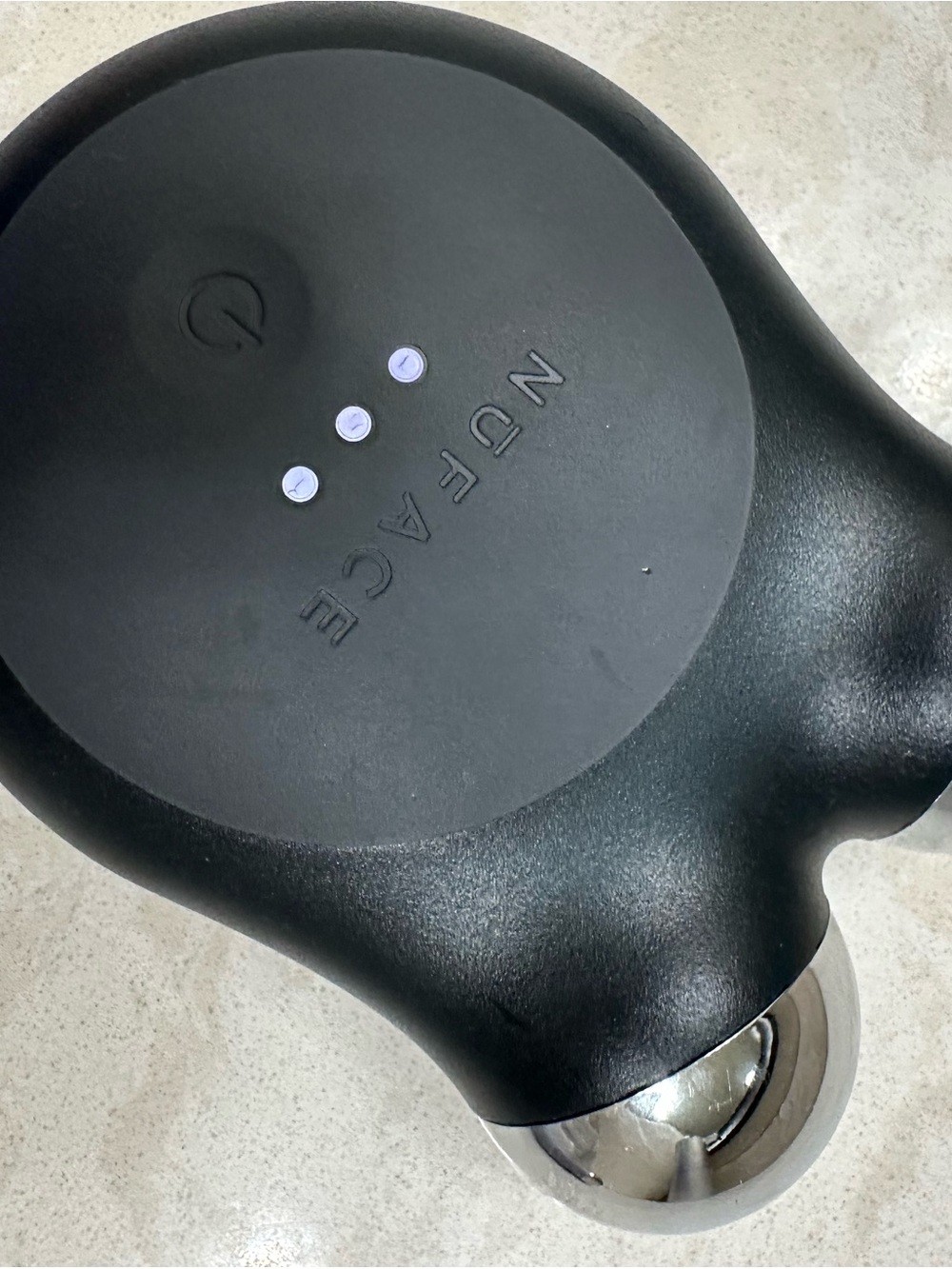 Nuface mini Black Facial Toning Device - Rechargeable Microcurrent Massager